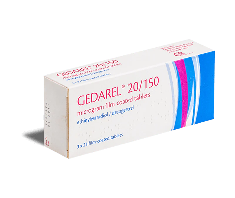 Gedarel 20/150 (Ethinylestradiol/Desogestrel)